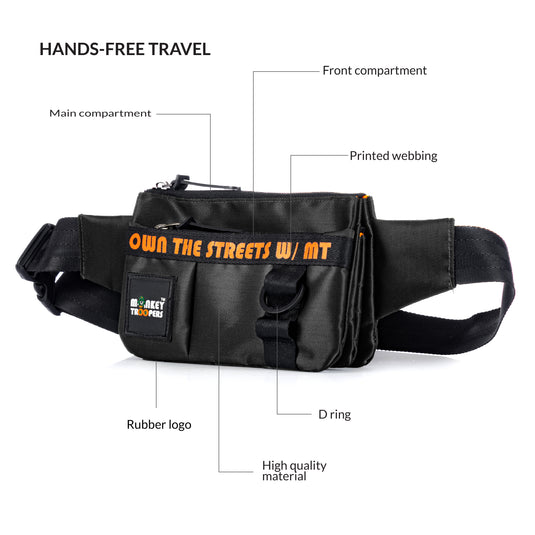 Fanny pack/Crossbody/Waist pouch - Pockstar