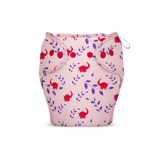 Smart nappy for New Born - Elephant