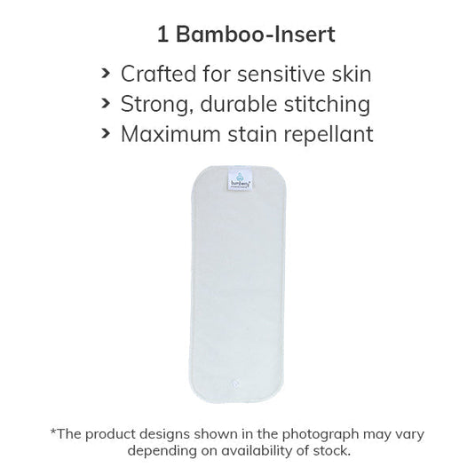 Diaper Cover (Pineapple) + 1 bamboo insert