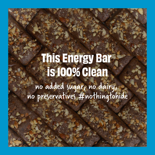 The Whole Truth - Energy Bars | Almond Choco Fudge | Pack of 6 x 40g