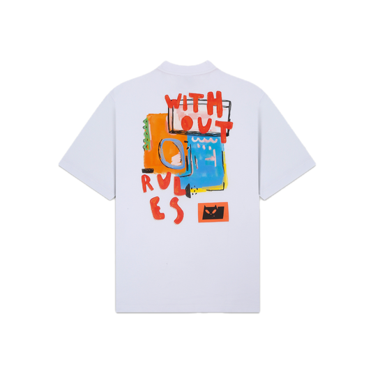 Arty Expression T-SHIRT(White)