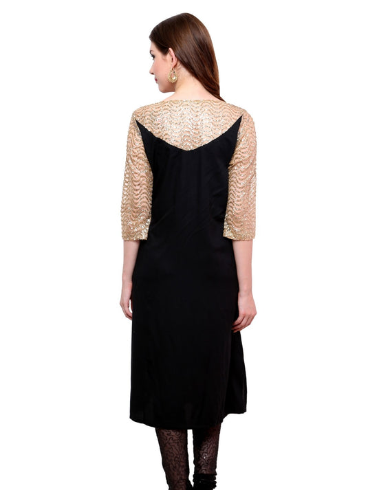 Pannkh Women's Shimmer Kurti