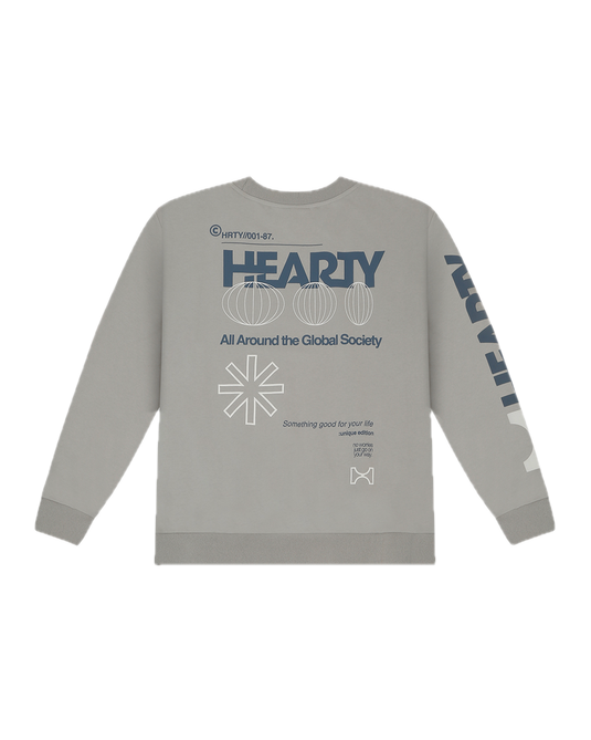 Global Society Gray Sweatshirt