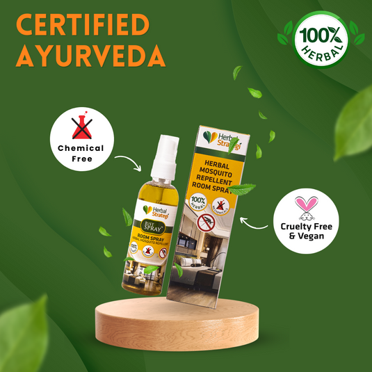 Herbal Mosquito Repellent Room Spray | Product Size: 100 ml, 200ml, 500 ml, 5 ltrs