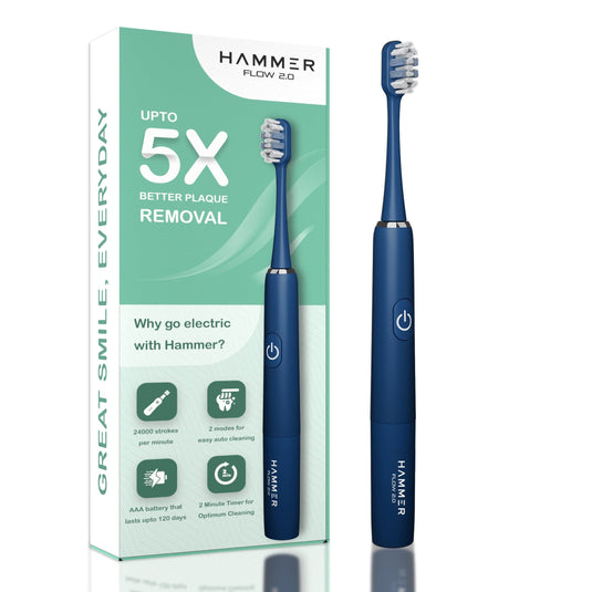 hammer flow 2.0 electric toothbrush