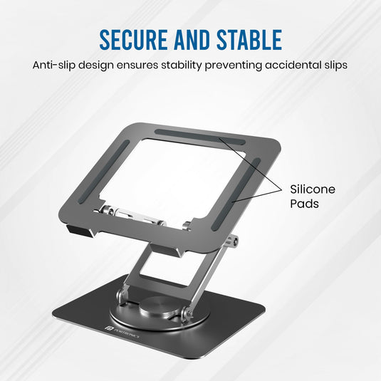 My Buddy K11 pro ergonomics design laptop stand| foldable laptop stand come with anti slip design