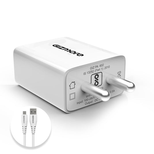 GIZMORE PA602 Pro 2.4A Fast Charging Adapter