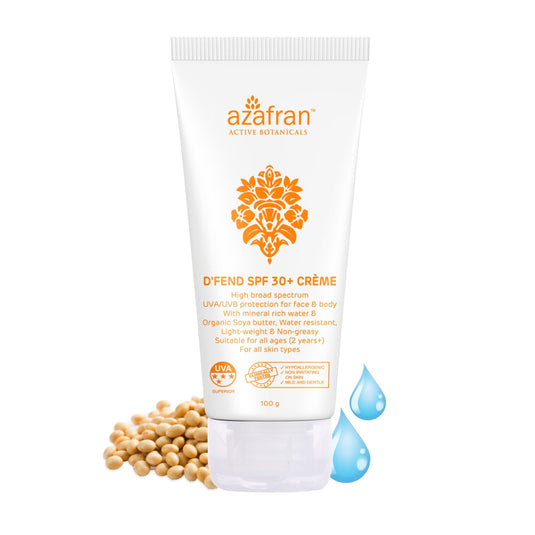 D’fend SPF 30 Non-toxic plant-based sunscreen