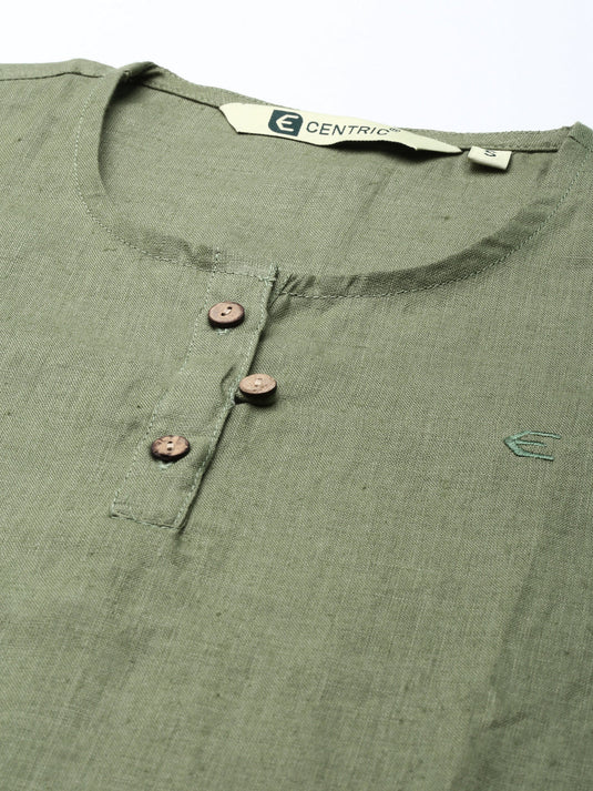 Women Solid Olive Ultimate Yoga Set