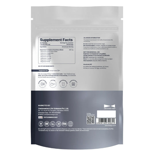 Mag7™ Powder | Seven Magnesium Complex Powder| 10g, 28 servings