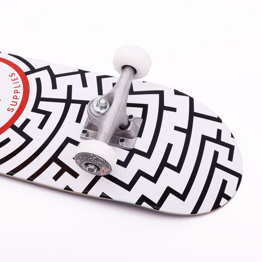 PISTON COMPLETE SKATEBOARDS 7.25"- MAZE (BEST SIZE FOR KIDS UNDER 10)