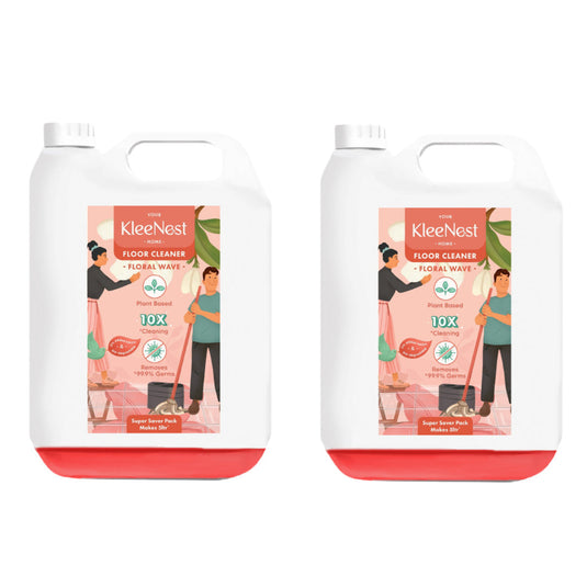 Kleenest 10 Litre – Floral Wave Floor Cleaner