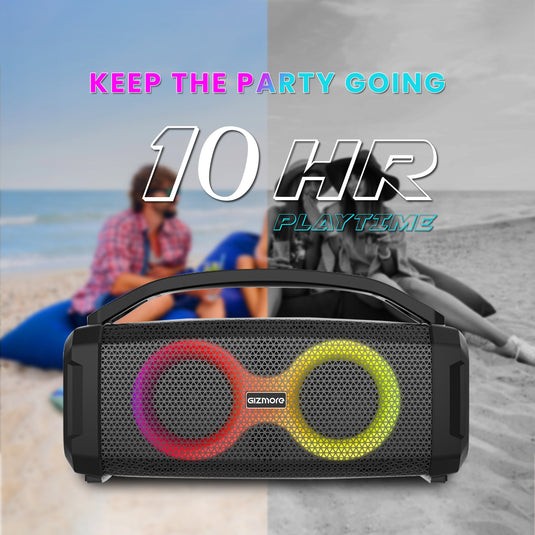 GIZMORE THUNDER BUDDY 60 W Karaoke BT Portable Party Speaker