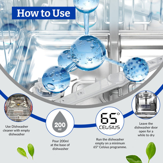 Dishwasher Cleaner and Descaler 400ml