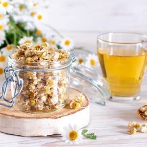 TEAFLOOR Dried Soothing Chamomile: Antioxidant-Rich Chamomile Tea for Increasing Immunity in a Profusion | No caffeine, net Weight: 35 grams | chamomile tea for the perfect night's sleep.|