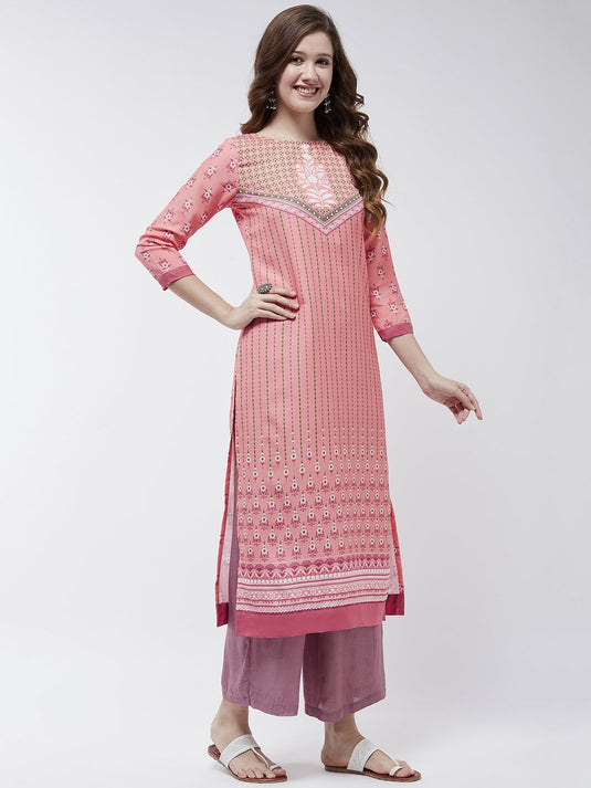 Jaipur Haat V-Shape Placement Kurta