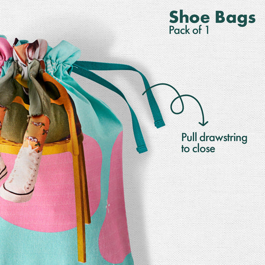 Sneakerhead! Women's Shoe Bag, 100% Organic Cotton, Pack of 1