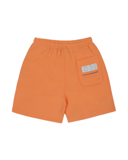 Global Society Orange Shorts