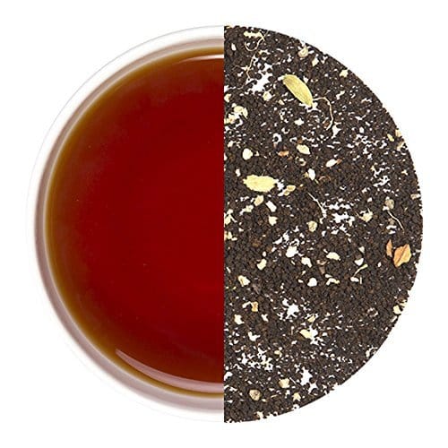 Teafloor Assam Exotic Chai | Premium Assam Black tea | Masala Chai | Loose leaf | Bishop's Weed and Black Cardamom | Blend with Indian Masala | Digestion Improvement | Assam Tea | 100 grams (3.5 oz) 40 cups.