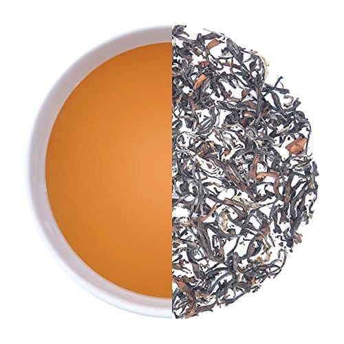 Teafloor Arya Moonshine Darjeeling Black Tea | Loose Leaf Black Tea | Darjeeling Tea | 100 % Natural Organic Tea | Subtle Taste | Anti-aging properties | Single Estate | Low Caffeine | Arya Tea Estate, Darjeeling | 100 grams (3.5 oz ) 40 cups