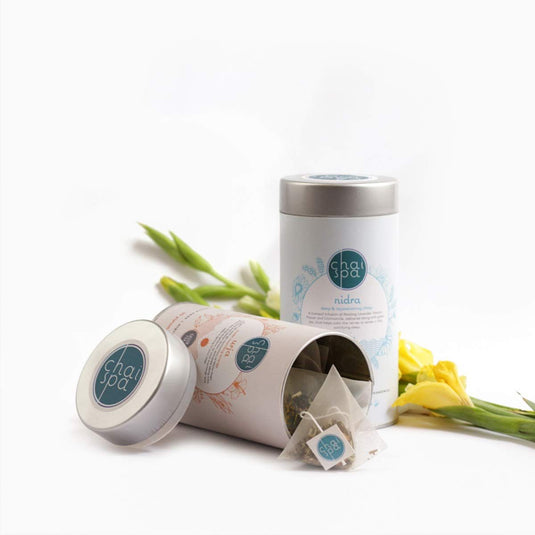 ChaiSpa Paradise Combo(Green Tea-Nidra + Urja) | Healthful Gifts and Hampers | 40 Green Tea Pyramid Bags