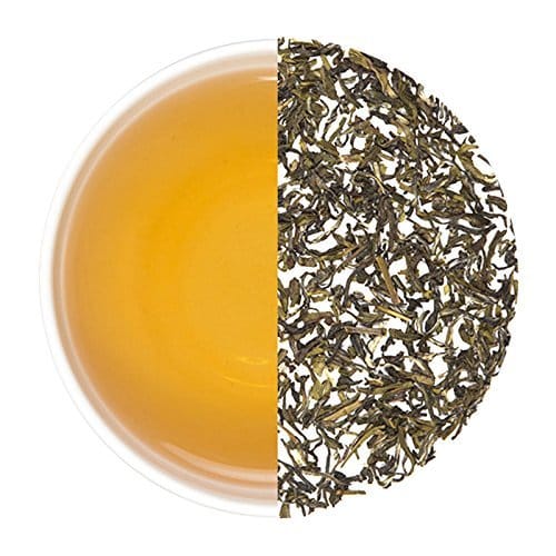 Teafloor Jasmine Green Tea | Loose Leaf Green Tea | Blend of Green Tea with Jasmine Flower | Loaded with Antioxidants | Helps Curing Allergies | 100 Grams (3.5 oz) 40 Cups