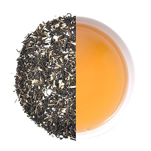 Teafloor Mulethi Green Tea | Fresh Loose Leaf | Green Tea | Mulethi Tea | Stress Reliever | Loaded with Anti oxidants | Mulethi Flavored Blend | Low Caffeine | Medicinal Properties | 100 grams (3.5 oz) 40 cups