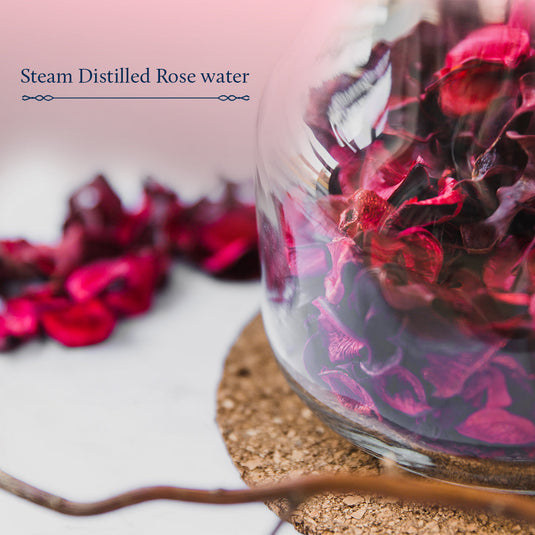 Steam Distilled Rose Water
