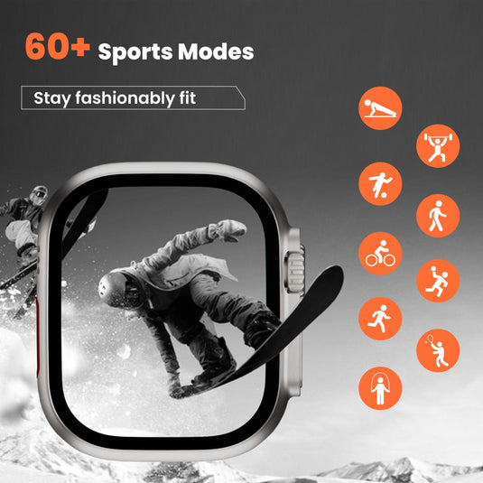 digital smart watch with sports modes