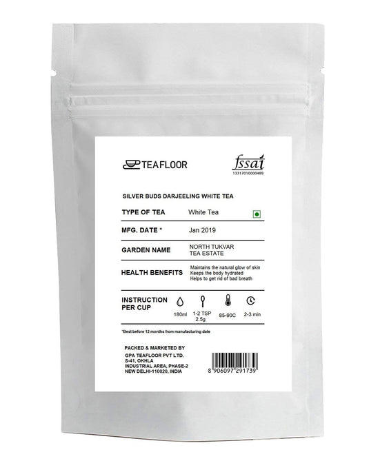 Teafloor Giddapahar Darjeeling Oolong Tea | Herbal Flavour | Tea for Weight Management | No Artificial Flavour | Tea Weight : 100gm /3.5 oz