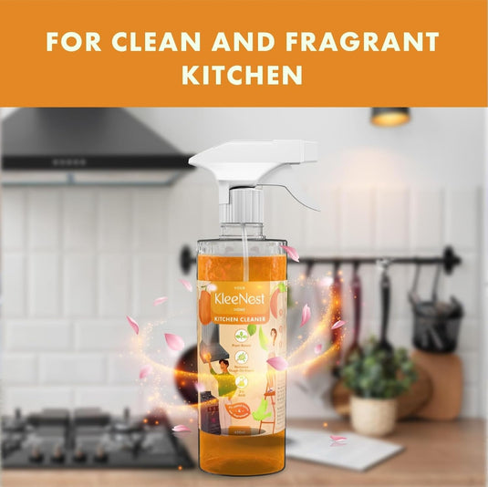 Kleenest Kitchen Cleaner & Degreaser Spray – 450 ml
