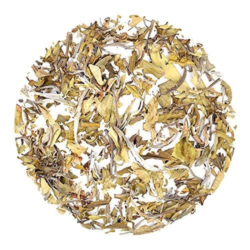 Teafloor Silver Buds Darjeeling White Tea | Loose Leaf White Tea | Darjeeling Tea | 100% Natural Organic Tea | Low Caffeine | Loaded with Anti oxidant properties | Splendid taste | Single Estate | North Tukvar, Sikkim | 100 grams (3.5 oz) 40 cups