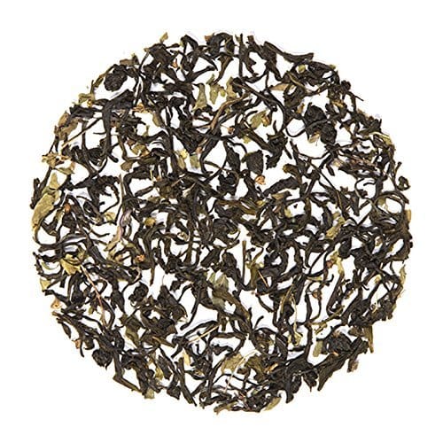 Teafloor Tulsi Green Tea | Loose Leaf Green Tea | Blended with Green Leaves and Tulsi | Loaded with Antioxidants | Anti-Stress Agent | Low Caffeine | 100 Grams (3.5 oz) 40 Cups