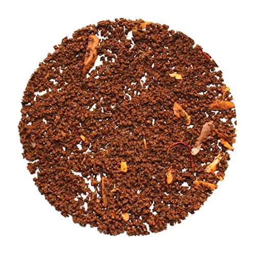 Teafloor Thandai Chai | Loose Leaf Black Tea | Assam Tea | 100 % Natural Organic Tea | Blend of Black Tea With Real Spices | Calming Effect | Notes of Saffron Flavor | Assam | 100 grams (3.5 oz) 40 cups