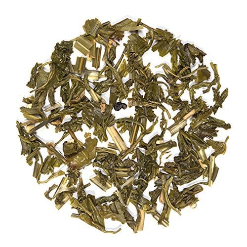 Teafloor Lemon-Ginger Green Tea | Loose Leaf Green Tea | Blend & Benefits of Lemon-Ginger | High Citrus Taste | Refreshes your Day with Exotic Green Tea Blend | Prevents Dental & Oral Problems | Anti-aging Properties | 100 grams (3.5 oz) 40 cups.