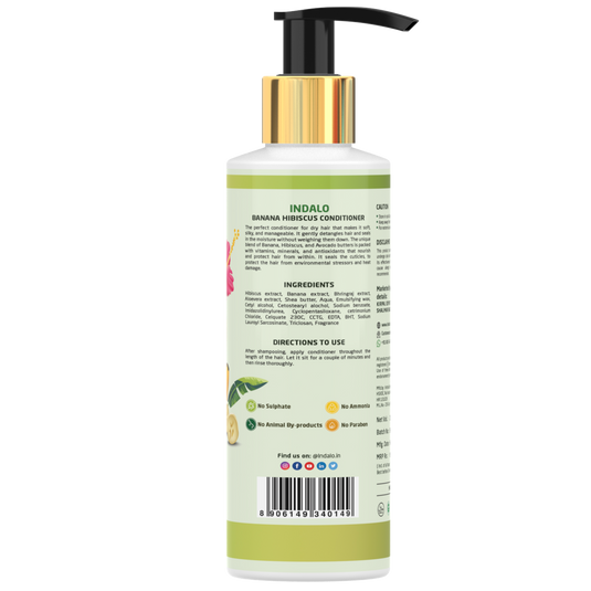Indalo Banana Hibiscus Shampoo