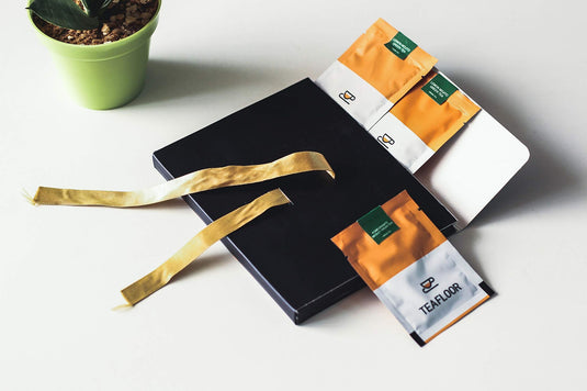 Teafloor Cleanse Clues Jasmine, Rose, Tulsi, Kadak Tea Box