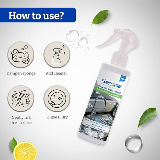Klenzmo Specialist Stainless Steel Cleaner Spray 270ml