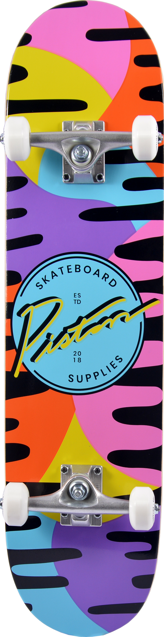 PISTON COMPLETE SKATEBOARDS 7.25" TO 8.0"- ABSTRACT