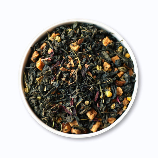 Teafloor Green Tea - Fruity Flavour | Apple Cinnamon Green Tea | Tea Weight : 100g / 3.5 oz(50 Cups)