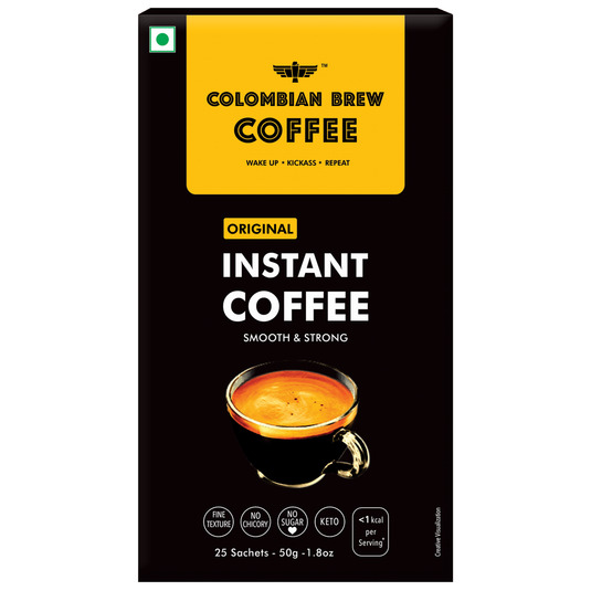 Pure Instant Coffee Powder, Strong 50g