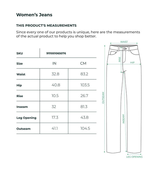 Mid Indigo High Rise Straight Jeans