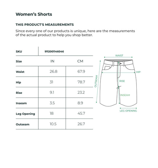 Light Indigo Mid Rise Straight Denim Shorts