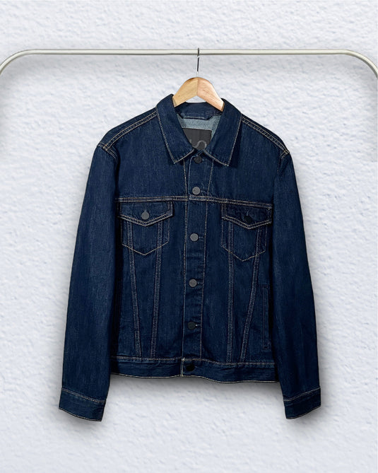 Oxford Indigo Backpack Denim Jacket