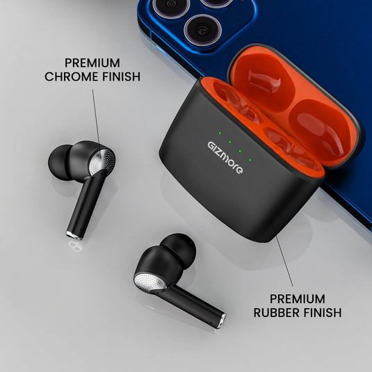 GIZMORE ELITE 852 ANC with 36dB Type-C Fast Charging TWS