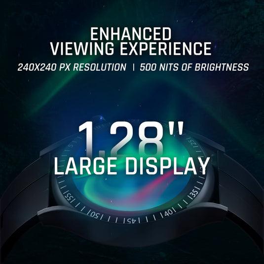 round dial smartwatch