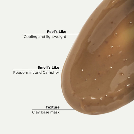 texture, smell ad feelof the acne facemask