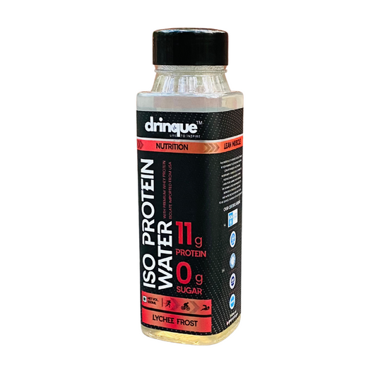 drinque™ ISO PROTEIN WATER- 11g ISOLATE PROTEIN (Lychee Frost)