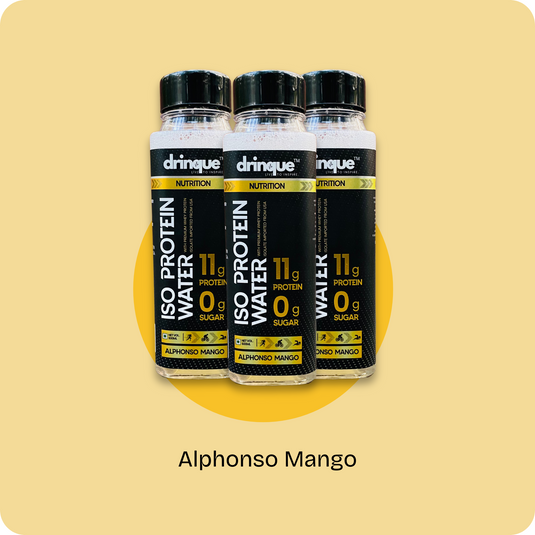 drinque™ ISO PROTEIN WATER- 11g ISOLATE PROTEIN (Alphonso Mango)