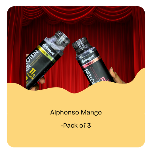 drinque™ ISO PROTEIN WATER- 11g ISOLATE PROTEIN (Alphonso Mango)